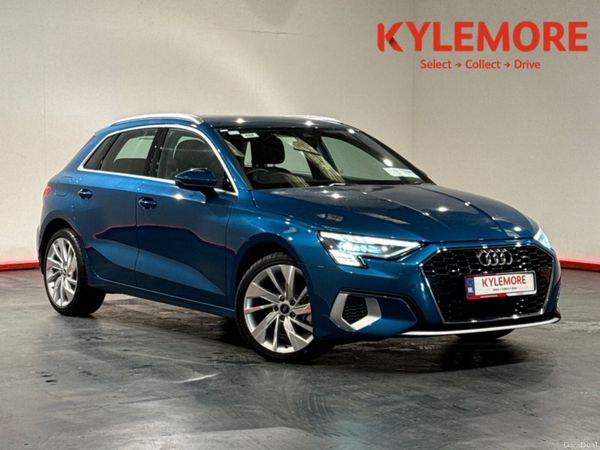 Audi A3 Hatchback, Petrol, 2021, Blue