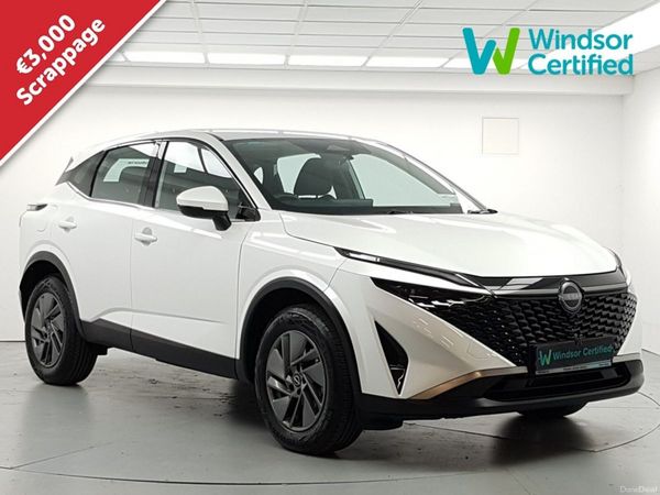 Nissan Qashqai MPV, Petrol, 2026, White