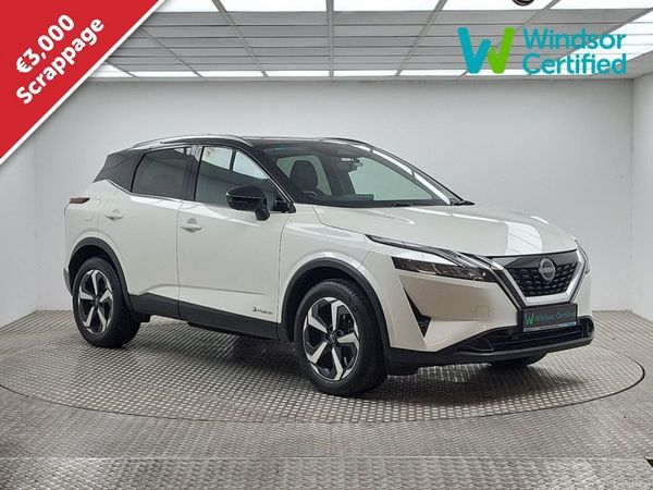 Nissan Qashqai MPV, Petrol, 2024, White