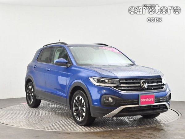 Volkswagen T-Cross SUV, Petrol, 2023, Blue