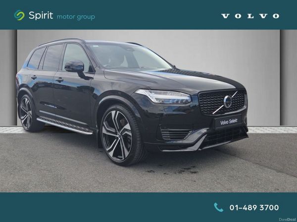 Volvo XC90 SUV, Petrol Plug-in Hybrid, 2024, Black