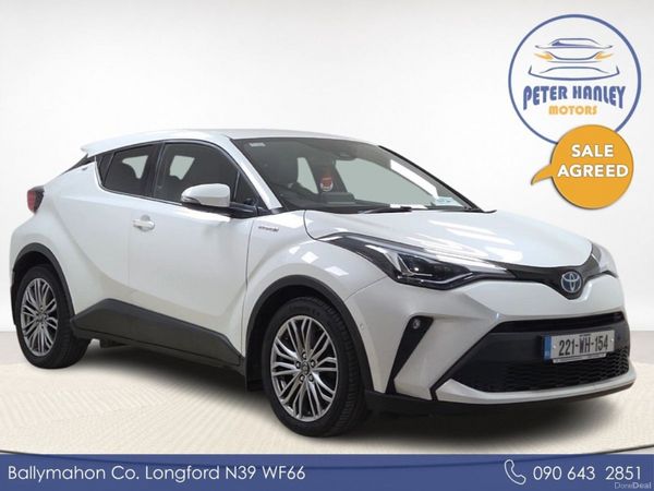 Toyota C-HR Hatchback, Petrol Hybrid, 2022, White