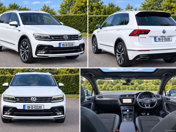 Volkswagen Tiguan SUV, Diesel, 2019, White