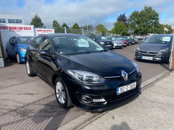 Renault Megane Hatchback, Diesel, 2015, Black