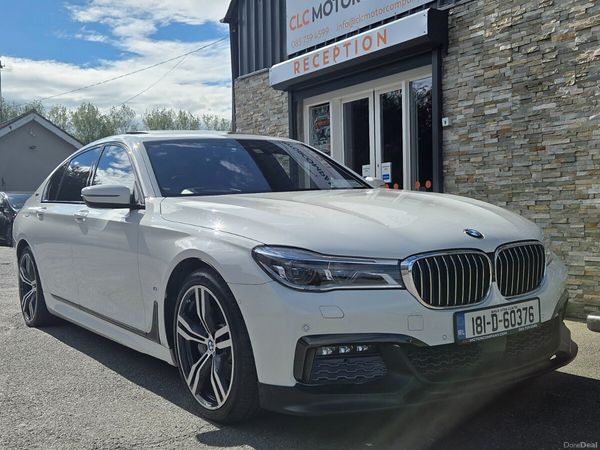 BMW 7-Series Saloon, Petrol Plug-in Hybrid, 2018, White