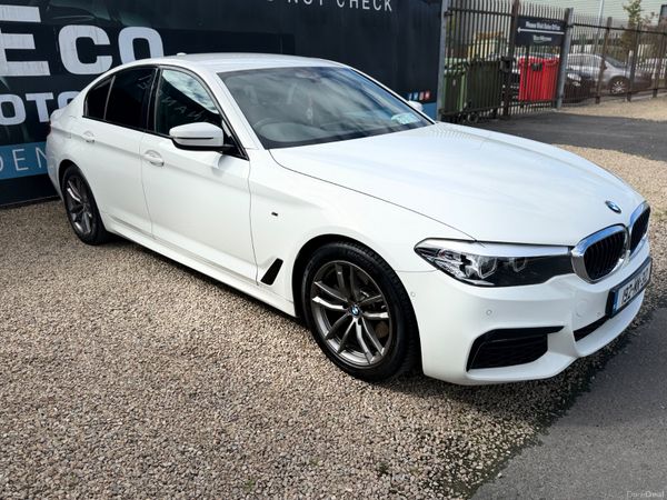 BMW 5-Series Saloon, Diesel, 2019, White