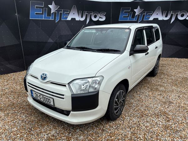 Toyota Probox Estate, Petrol Hybrid, 2021, White