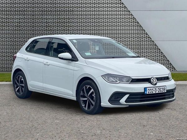 Volkswagen Polo Hatchback, Petrol, 2023, White