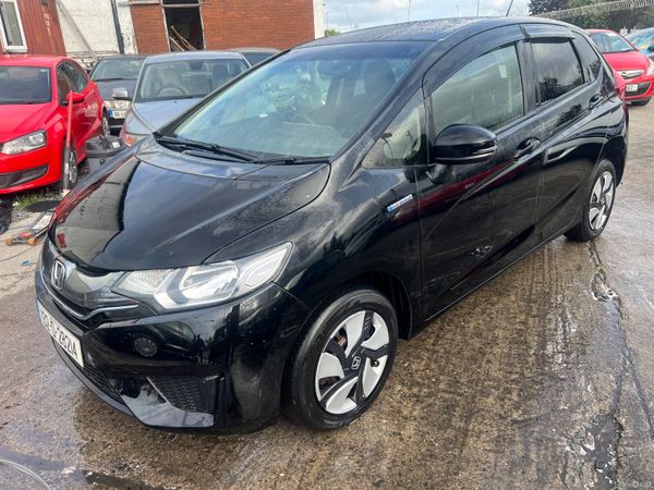 Honda Fit Hatchback, Petrol Hybrid, 2013, Black