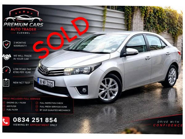 Toyota Corolla Saloon, Diesel, 2016, Silver