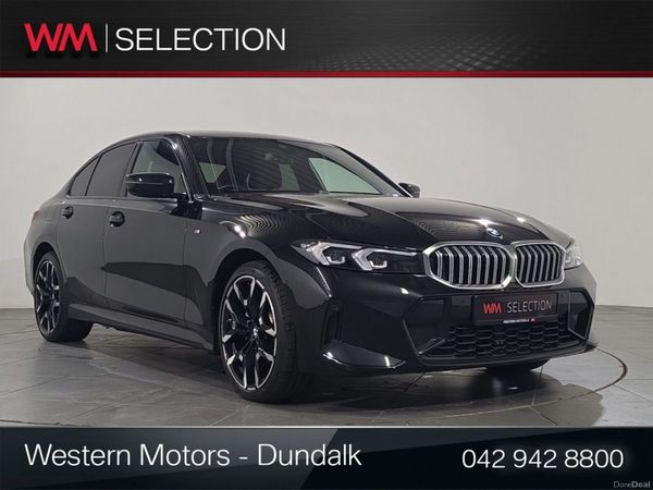 BMW 3-Series Saloon, Petrol Plug-in Hybrid, 2025, Black