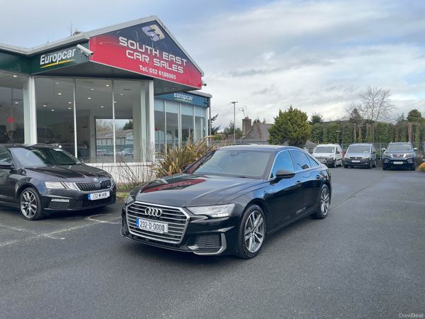Audi A6 Saloon, Petrol Hybrid, 2023, Black
