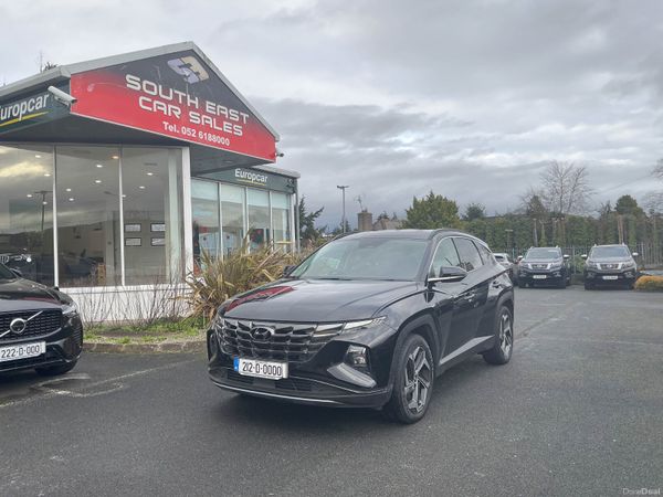 Hyundai Tucson SUV, Petrol Hybrid, 2021, Black