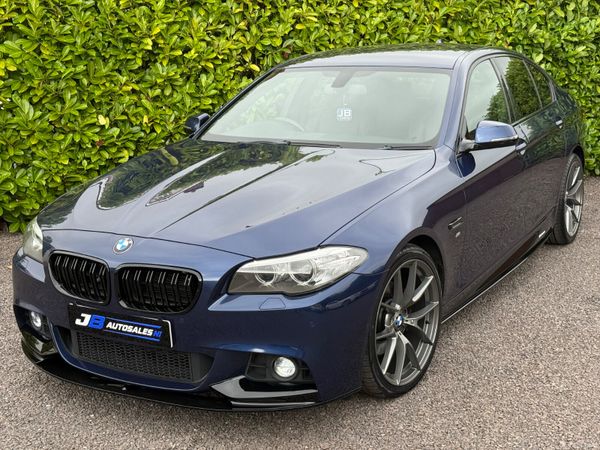 BMW 5-Series Saloon, Diesel, 2016, Blue