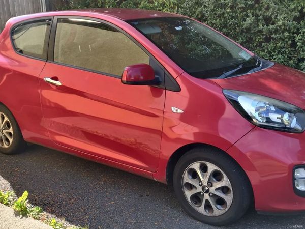 Kia Picanto Hatchback, Petrol, 2013, Red