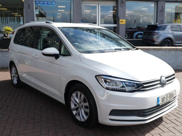 Volkswagen Touran MPV, Diesel, 2018, White