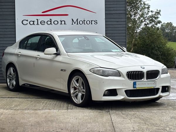BMW 5-Series Saloon, Diesel, 2012, White