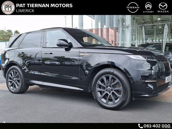 Land Rover Range Rover Sport SUV, Petrol Hybrid, 2023, Black