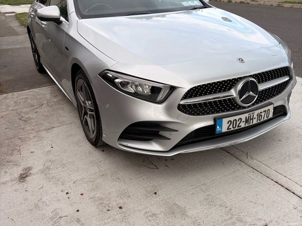 Mercedes-Benz A-Class Hatchback, Petrol Plug-in Hybrid, 2020, Silver