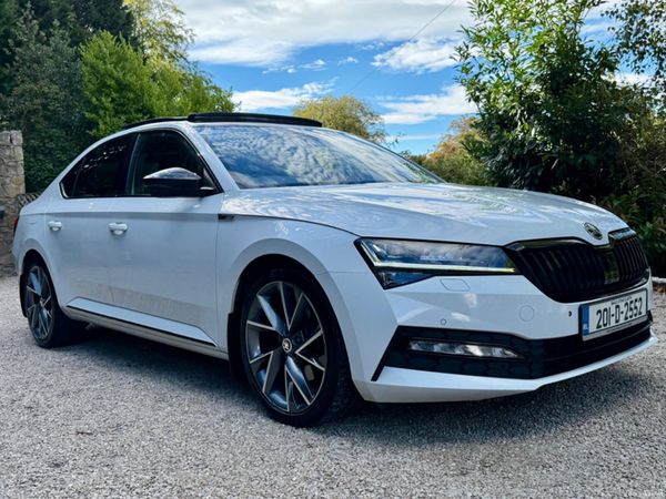 Skoda Superb Hatchback, Diesel, 2020, White