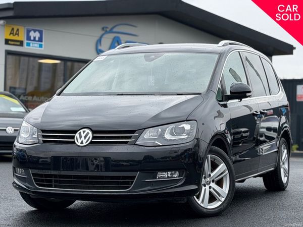 Volkswagen Sharan MPV, Petrol, 2019, Black