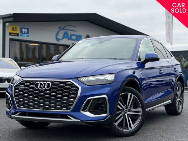 Audi Q5 SUV, Diesel, 2021, Blue