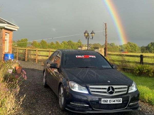 Mercedes-Benz C-Class Saloon, Diesel, 2013, Black