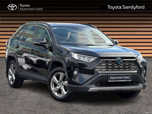 Toyota RAV4 SUV, Petrol Hybrid, 2021, Black
