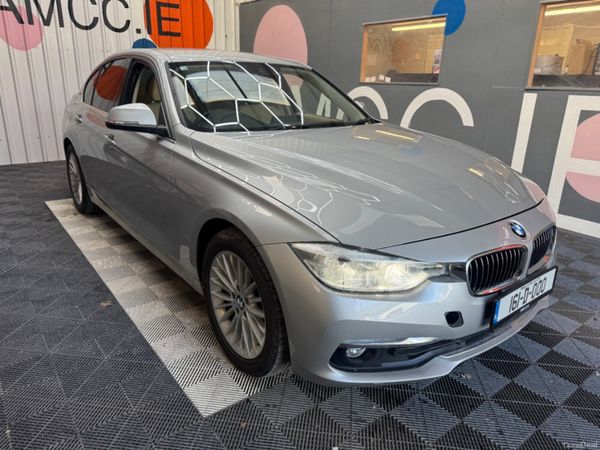 BMW 3-Series Saloon, Petrol Hybrid, 2016, Silver