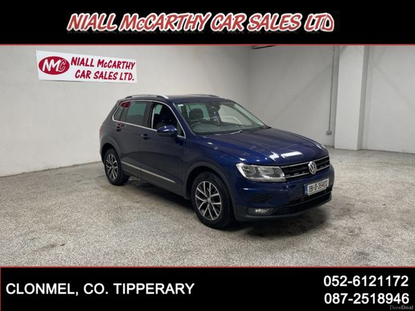 Volkswagen Tiguan SUV, Diesel, 2019, Blue