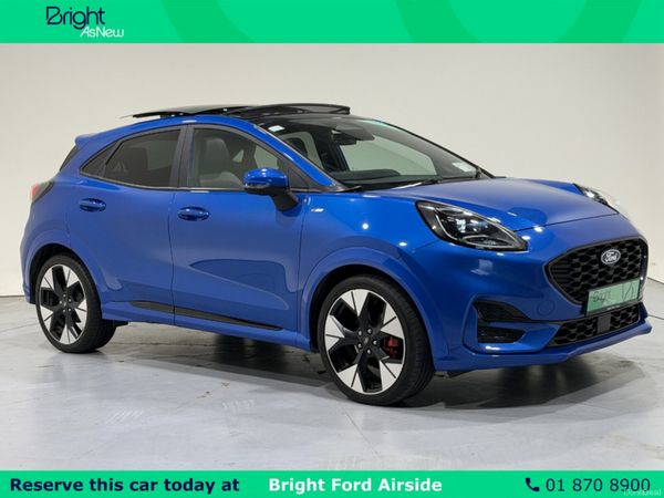 Ford Puma MPV, Petrol Hybrid, 2024, Blue