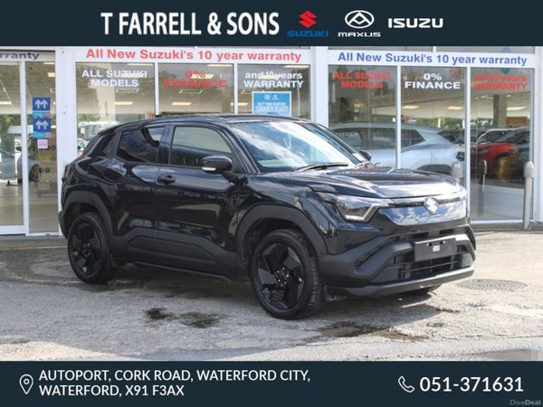 Suzuki e Vitara SUV, Electric, 2026, Black