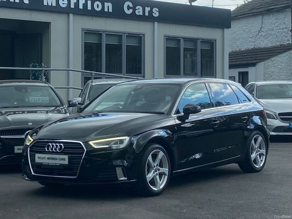 Audi A3 Hatchback, Petrol, 2018, Black