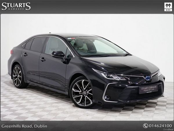 Toyota Corolla Saloon, Petrol Hybrid, 2022, Black
