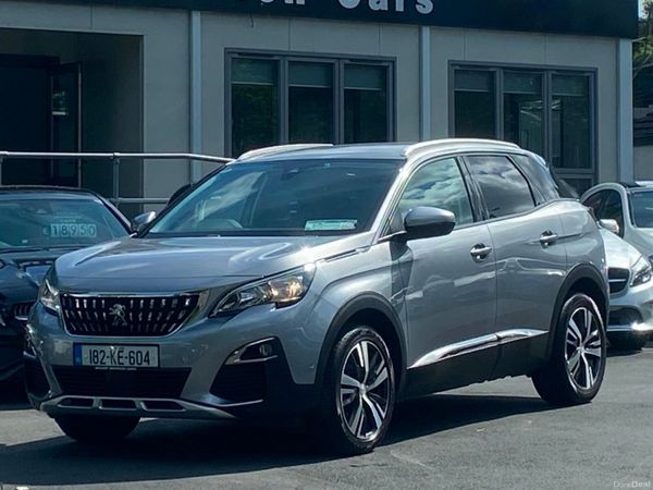 Peugeot 3008 Hatchback, Petrol, 2018, Grey