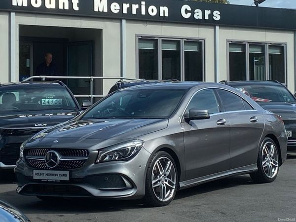 Mercedes-Benz CLA Saloon, Petrol, 2017, Grey