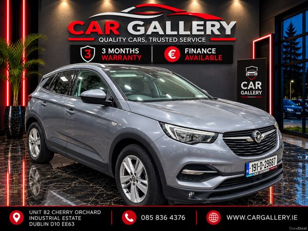 Opel Grandland X SUV, Petrol, 2019, Grey