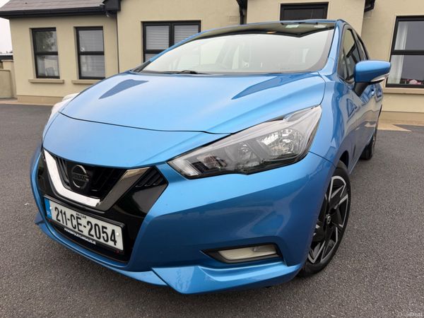 Nissan Micra Hatchback, Petrol, 2021, Blue