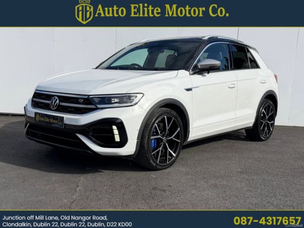 Volkswagen T-Roc SUV, Petrol, 2022, White