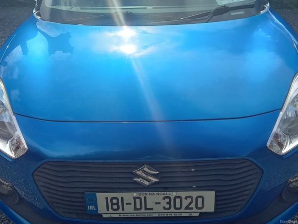 Suzuki Swift Hatchback, Petrol, 2018, Blue