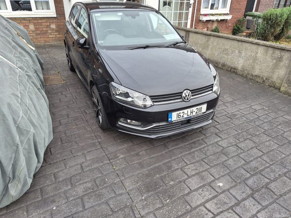 Volkswagen Polo Hatchback, Petrol, 2016, Black