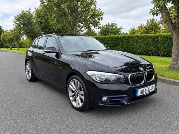 BMW 1-Series Hatchback, Diesel, 2016, Black
