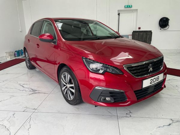 Peugeot 308 Hatchback, Diesel, 2018, Red