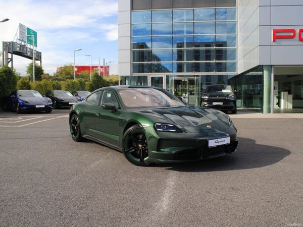 Porsche Taycan Saloon, Electric, 2026, Green