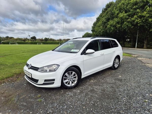 Volkswagen Golf Estate, Diesel, 2014, White