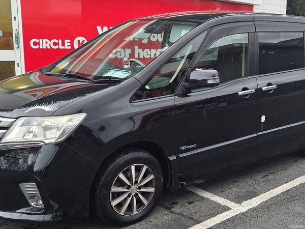 Nissan Serena MPV, Petrol Hybrid, 2013, Black