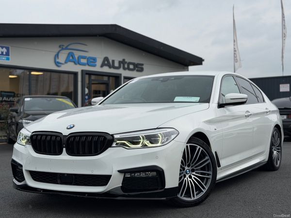 BMW 5-Series Saloon, Diesel, 2018, White