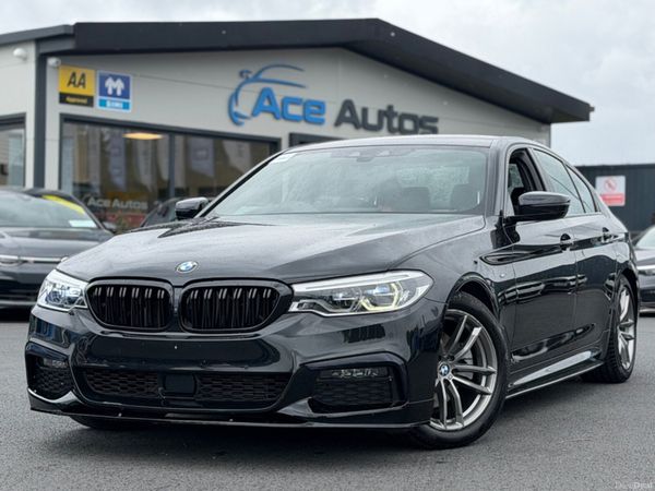 BMW 5-Series Saloon, Diesel, 2019, Black