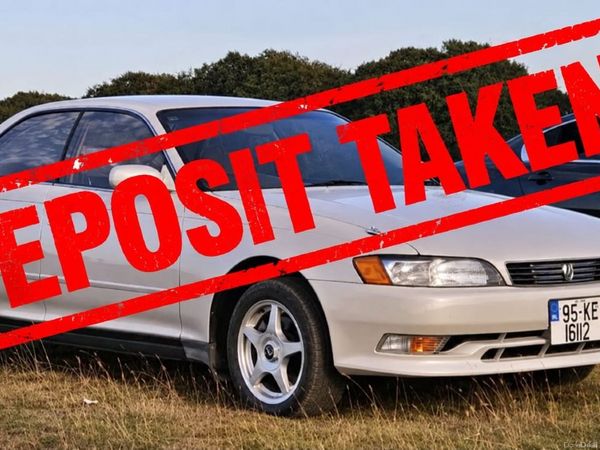 Toyota Mark II Saloon, Petrol, 1995, White