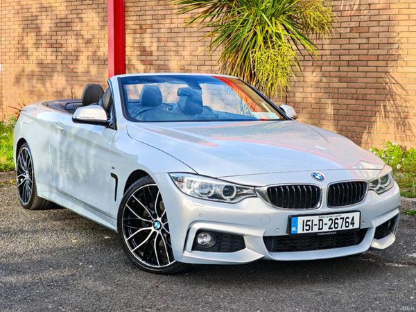 BMW 4-Series Convertible, Diesel, 2015, Silver